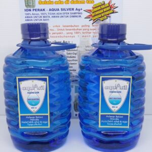 Grosir - Air Ion Perak AQUASIL - Ionic Silver Water (Ag+) Botol 500 ml
